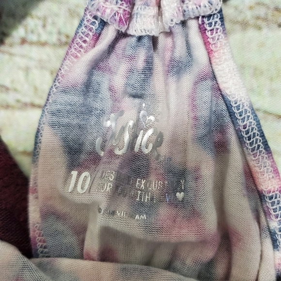 Justice Layered Animal Print Tank Sweater - Picture 6 of 9